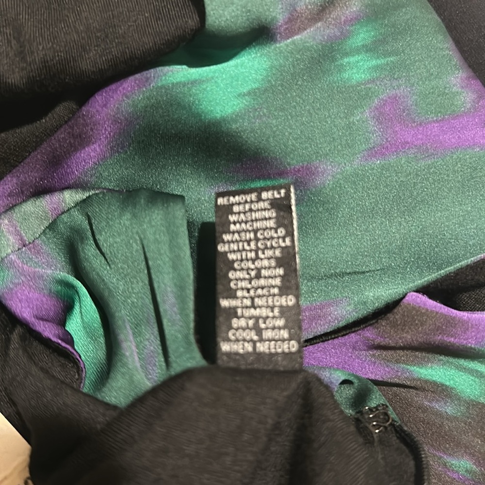 INC International Concepts || NWT || Voltage Blurred Lilac Dress - Picture 9 of 10